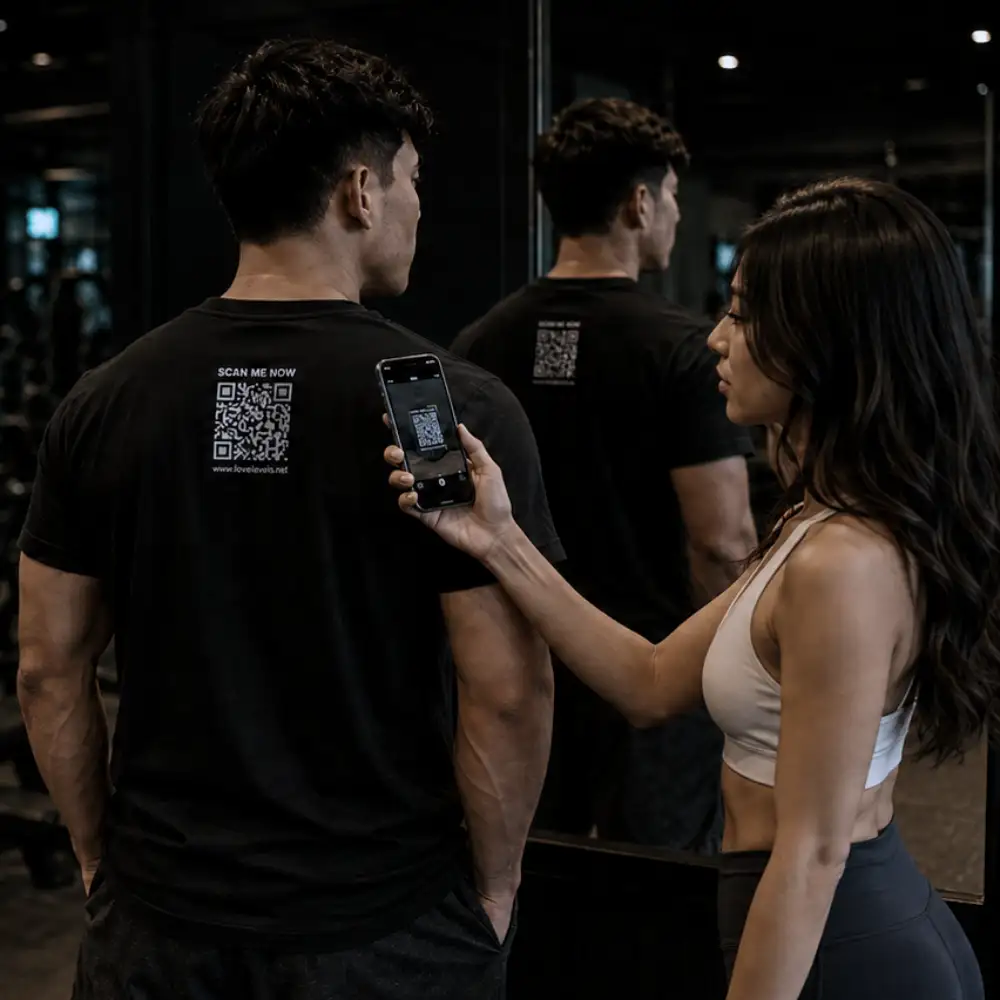 QR SCANNING AT THE GYM