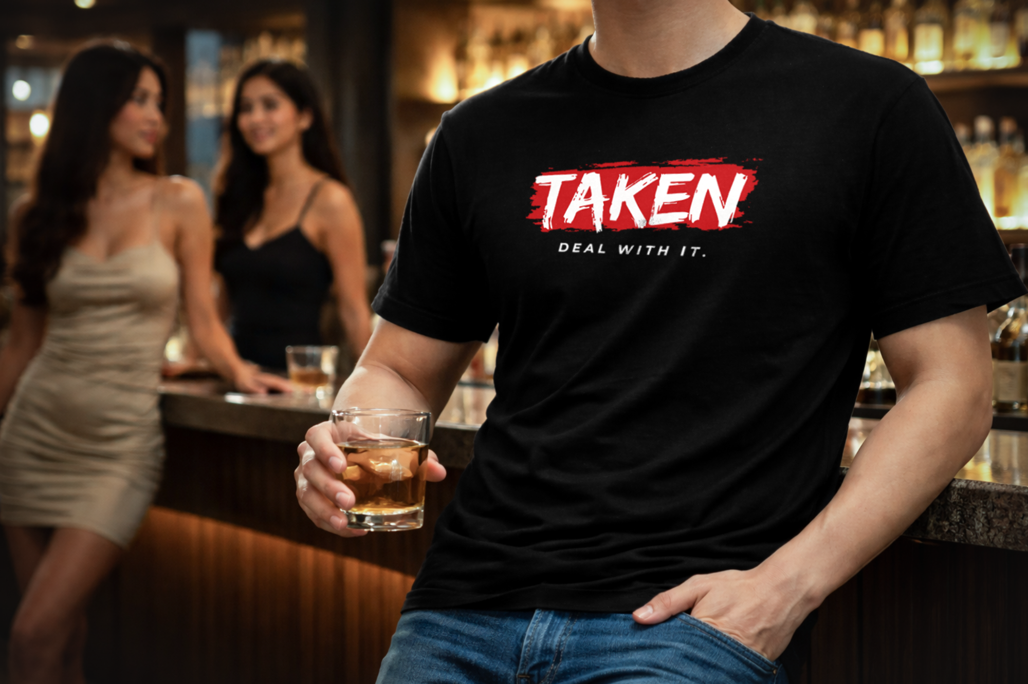 Taken Deal With It Bar Scene Black LoveLevels