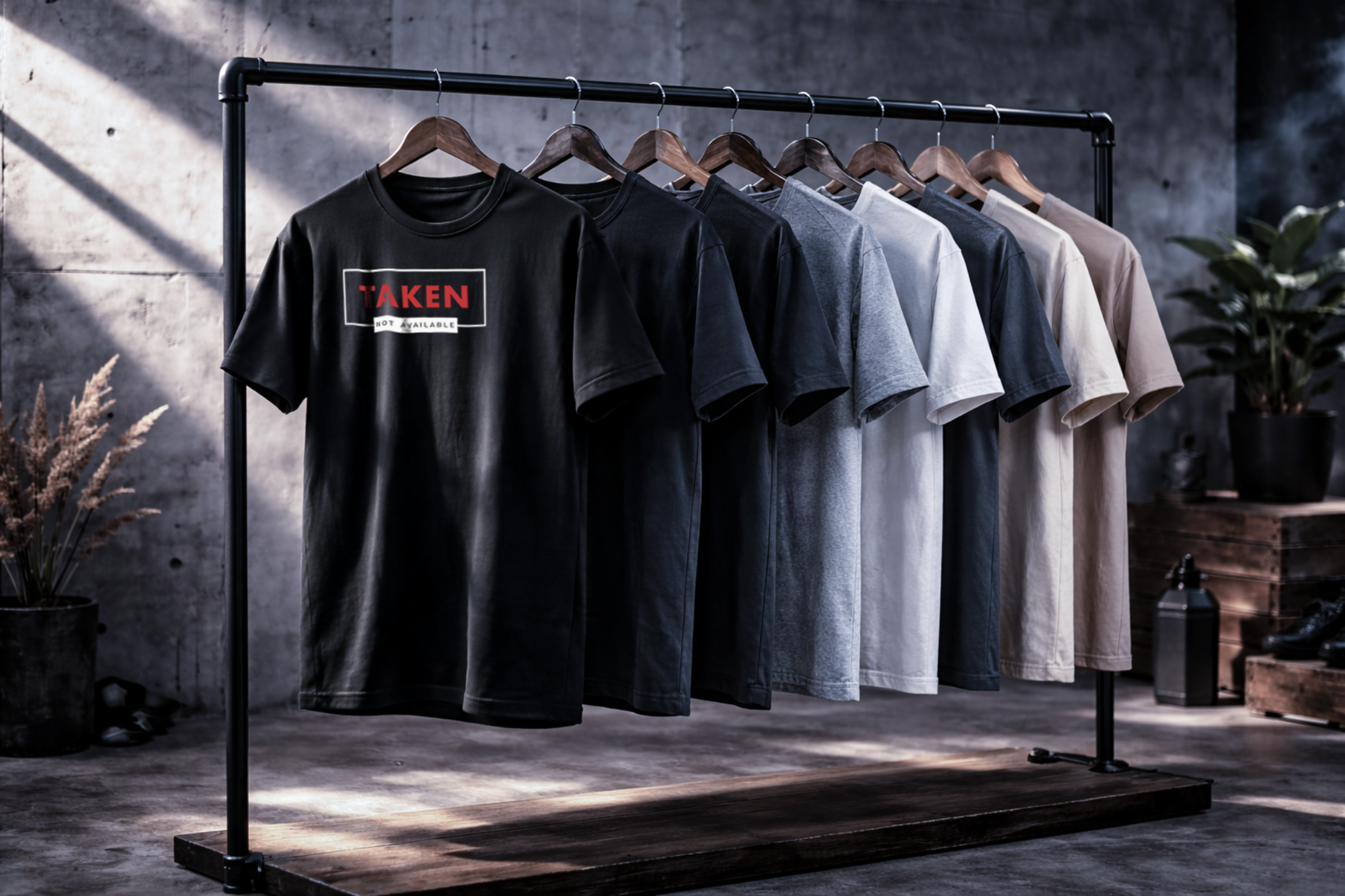 Taken Not Available Outline Rack Display Black LoveLevels Not Single Minimal Block Accent Outdoor Flat Lay Black LoveLevels